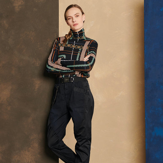 - Trance - Long Sleeve Jersey Tee - Multi