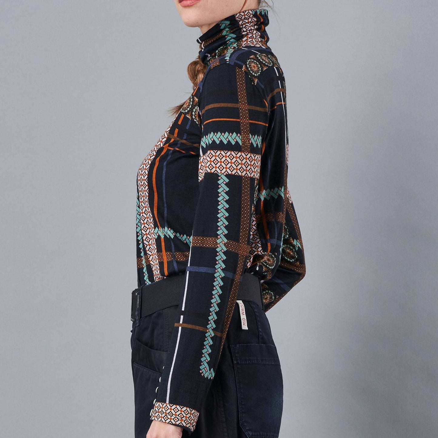 - Trance - Long Sleeve Jersey Tee - Multi