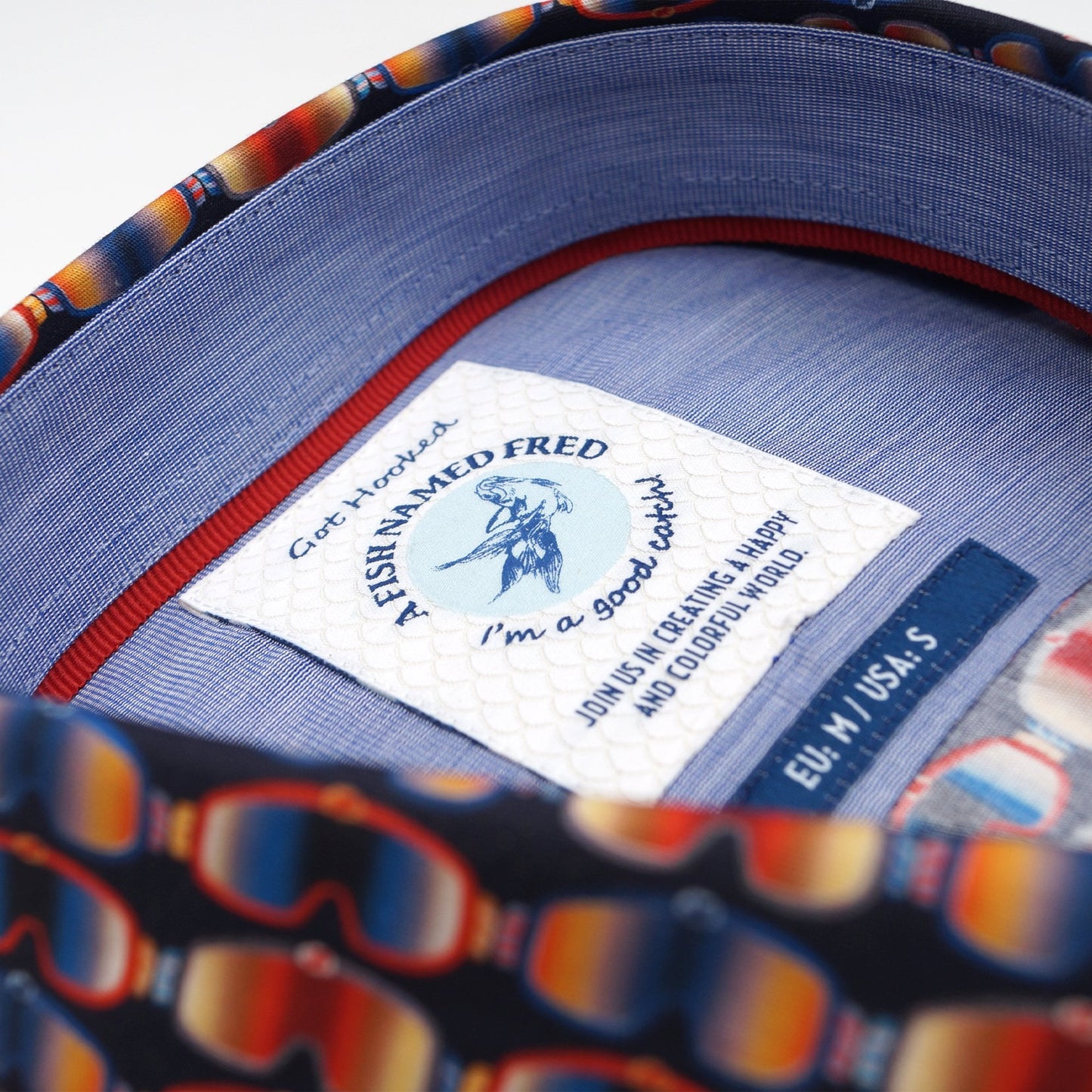 - Ski Glasses Shirt - Navy