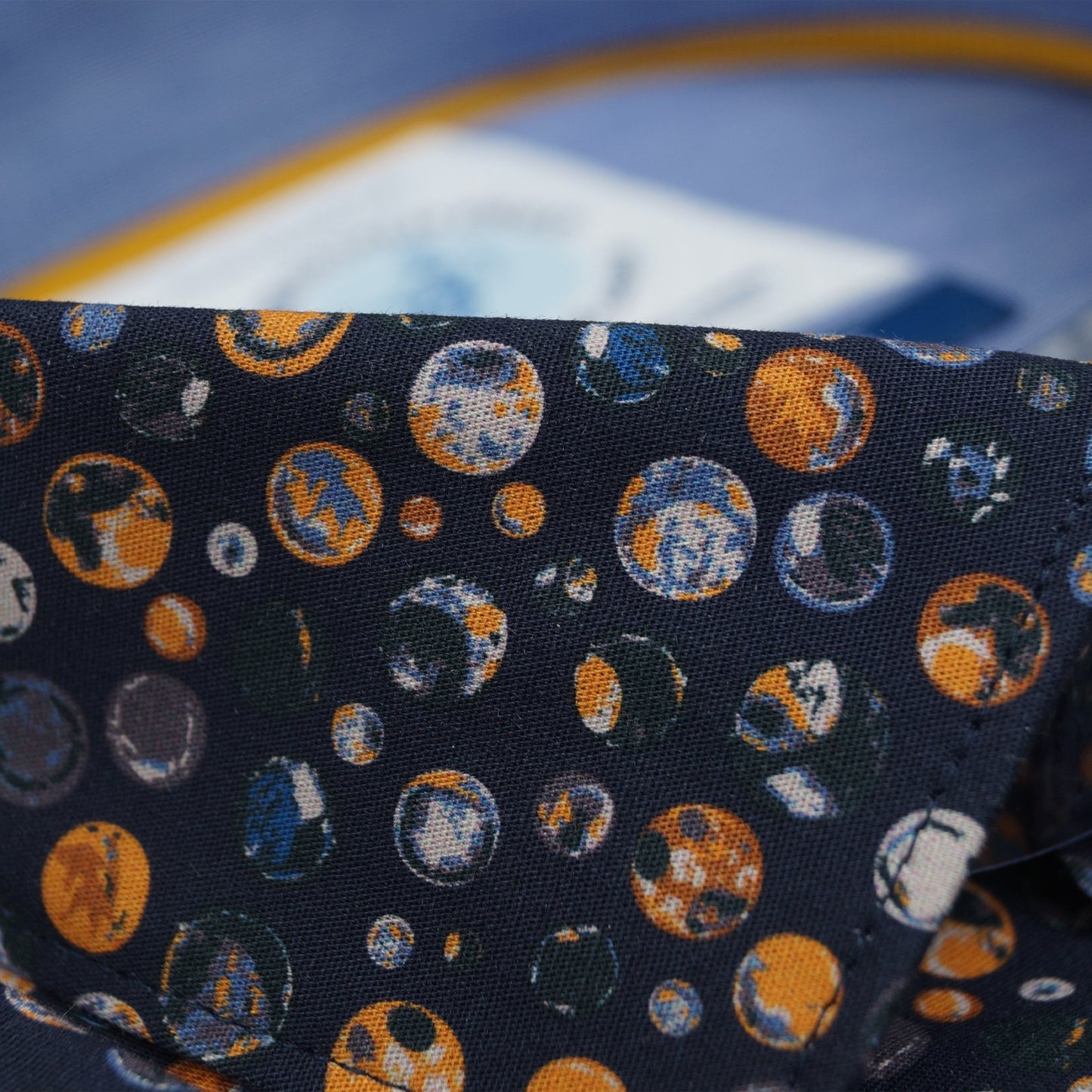 - Round Structure Shirt - Navy