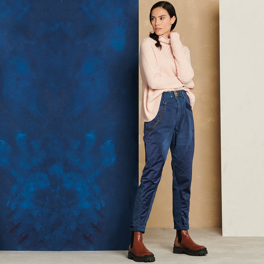 - Arrogance Roll Neck Sweater - Pink