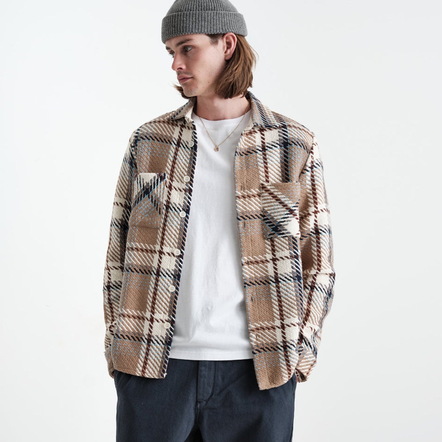 - Whiting Overshirt Beatnik - Natural