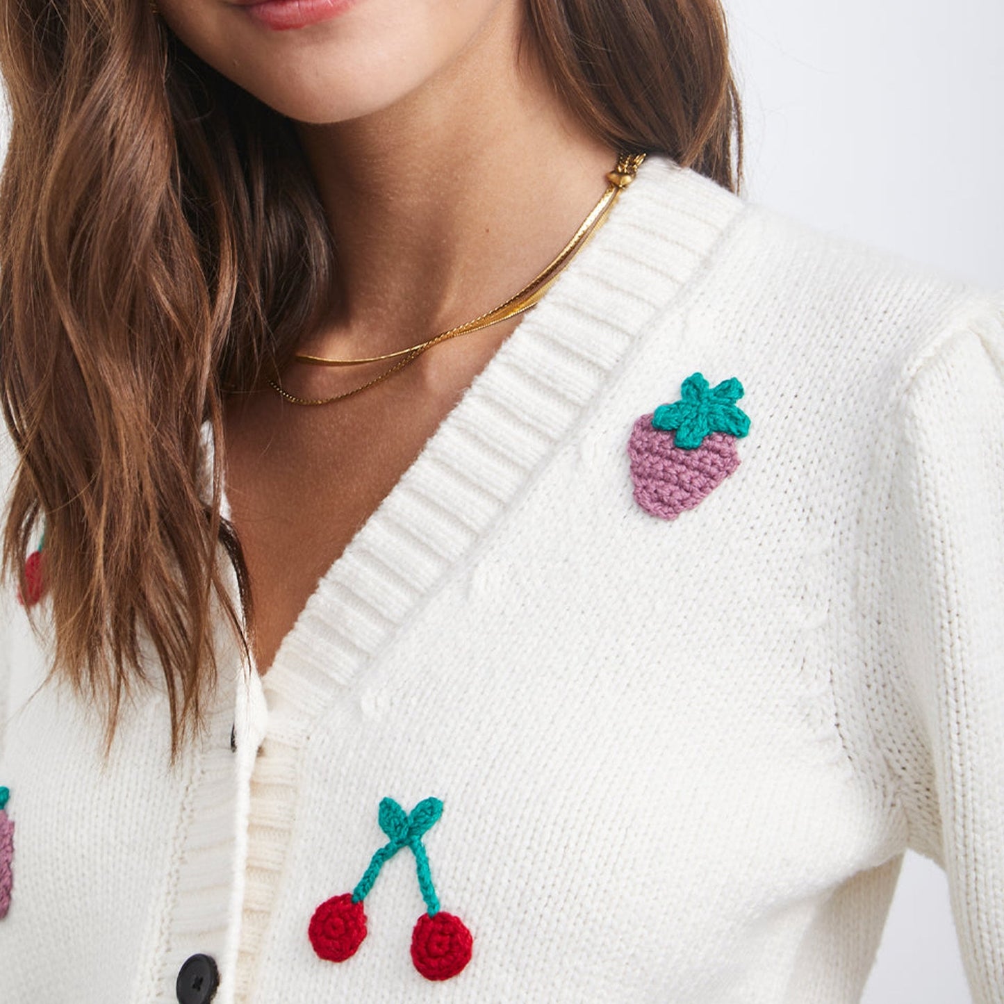 - Esther Cardigan - Ivory Fruits