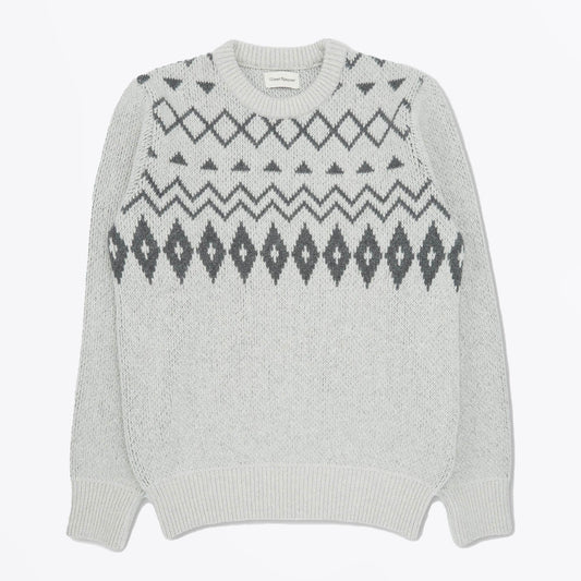 - Milroy Blenheim Jumper - Light Grey
