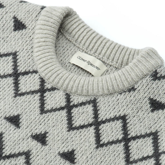 - Milroy Blenheim Jumper - Light Grey