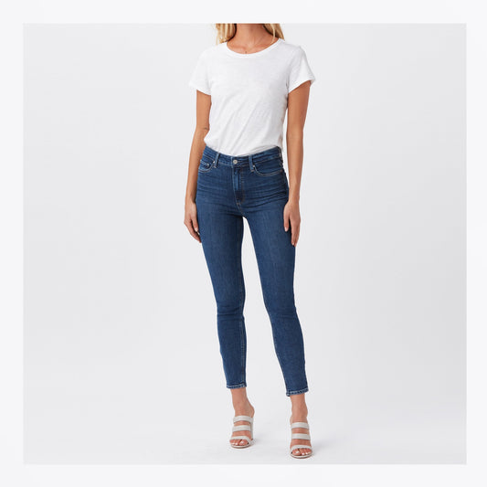 - Margot - High-Rise Ankle Skinny Jeans - Blue