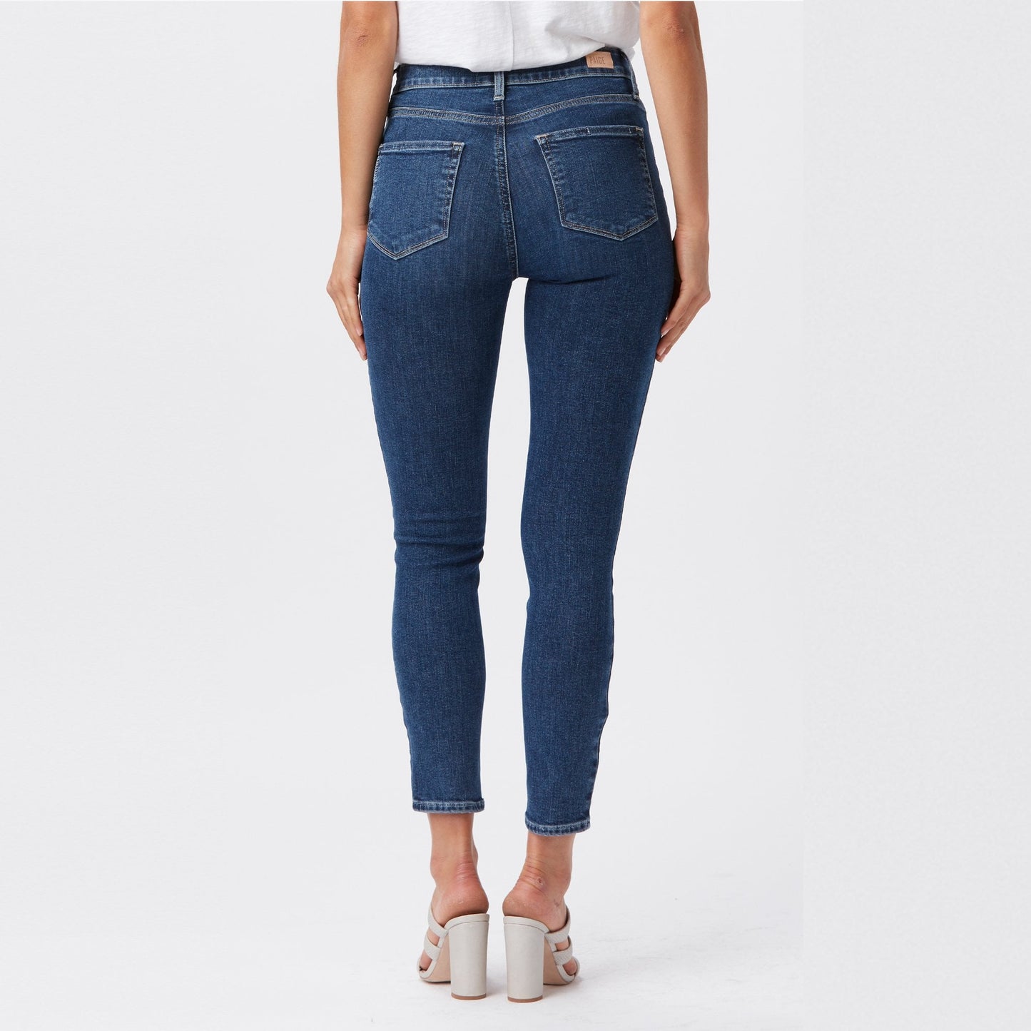 - Margot - High-Rise Ankle Skinny Jeans - Blue