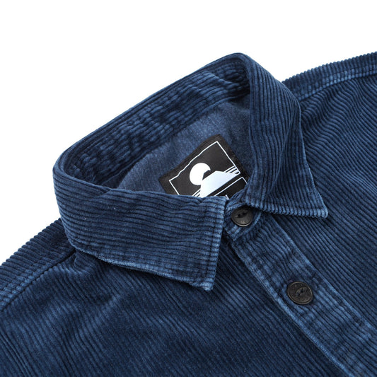 - Ander Corduroy 8 Ribs Shirt - Bering Sea