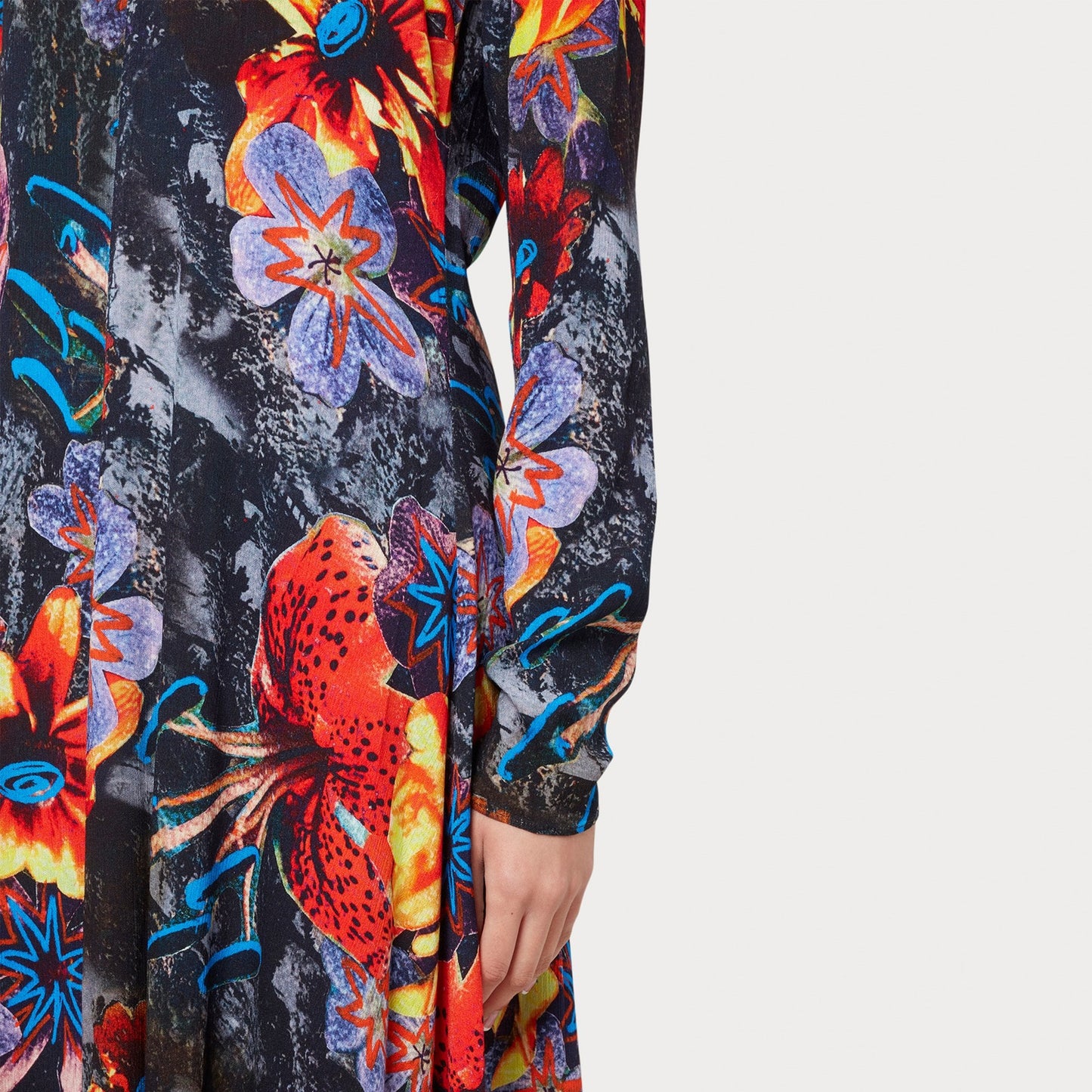 - Winter Hawaiian Dress - Multi