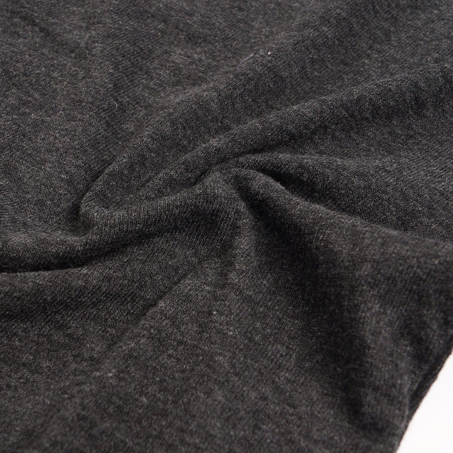 Mr K Wool Mix Crew Sweatshirt - Charcoal