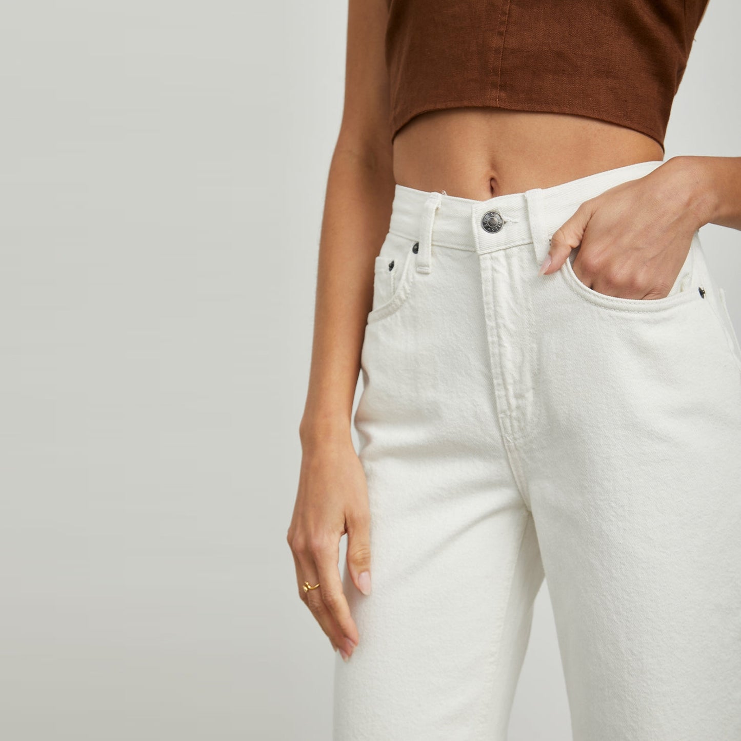 - The Topanga Jean - Ecru