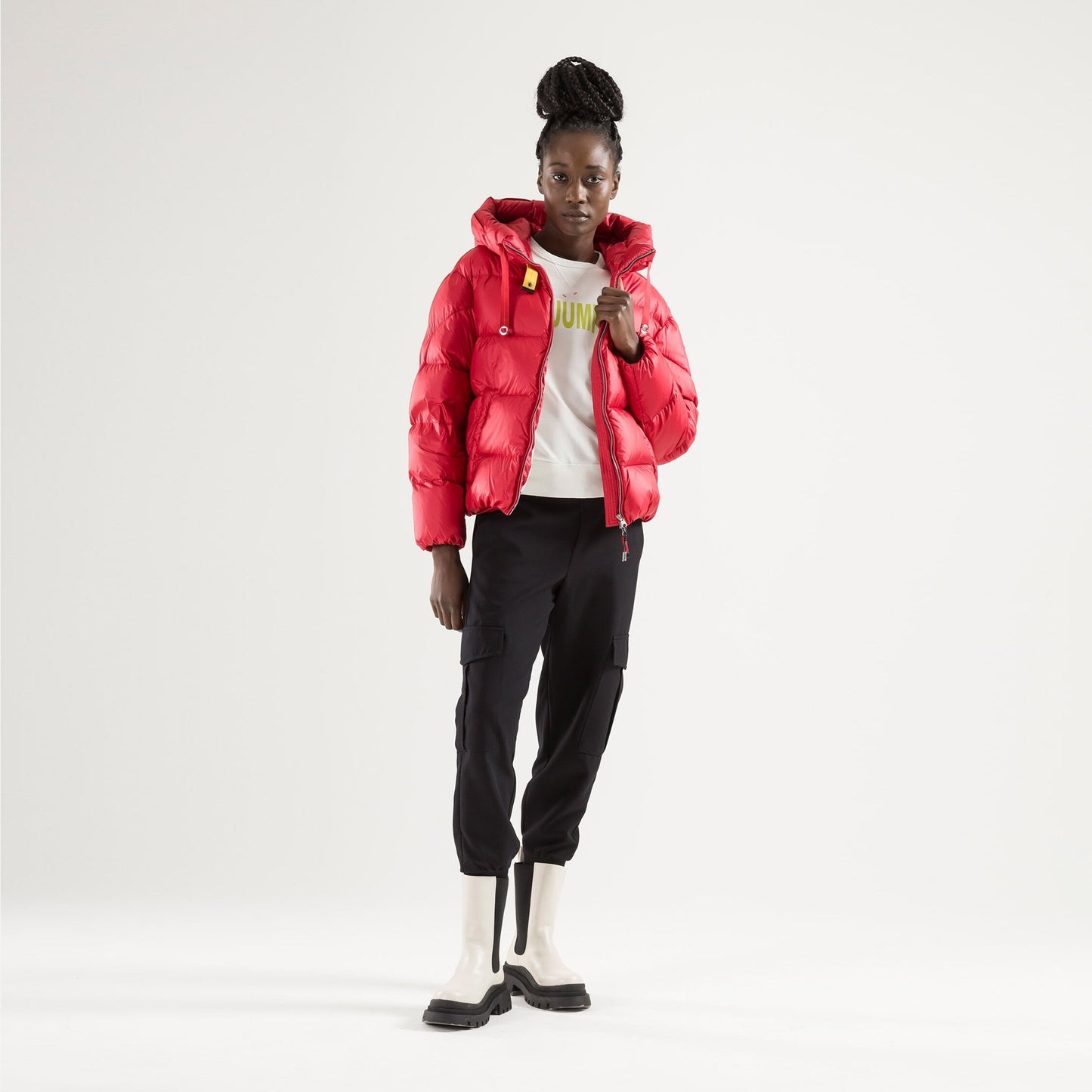 - Tilly Puffer Jacket - Unique Red