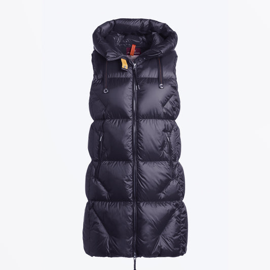 - Zuly Puffer Sleeveless Gilet - Navy