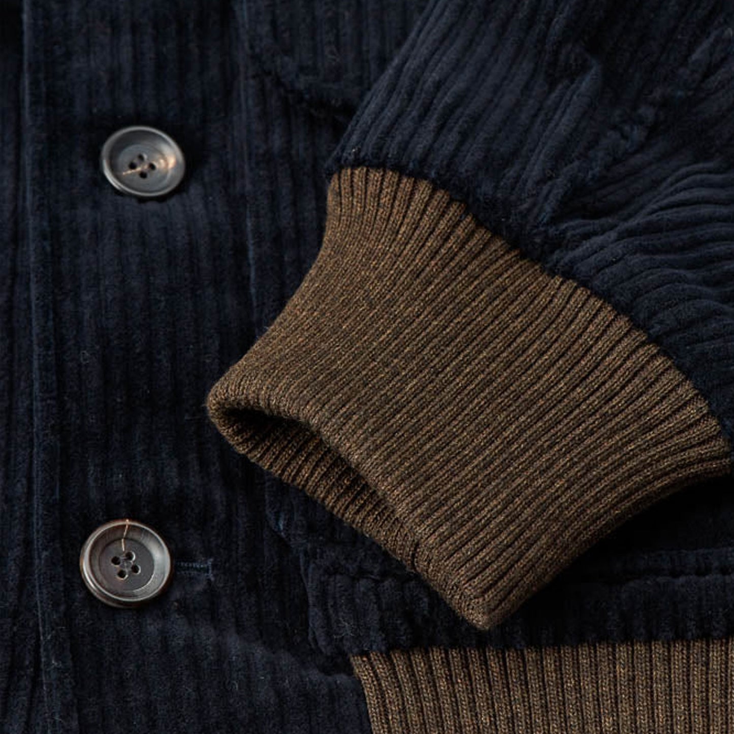 Linfield Bomber Cord Jacket - Midnight