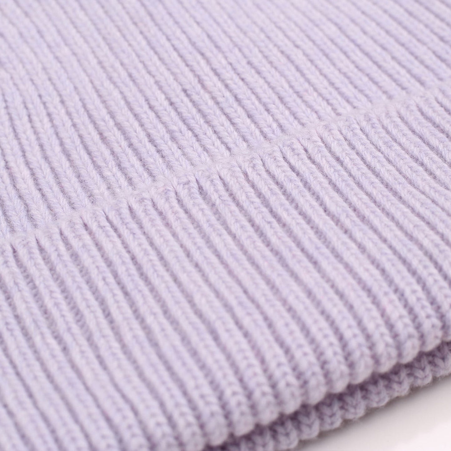 Merino Wool Beanie - Soft Lavender
