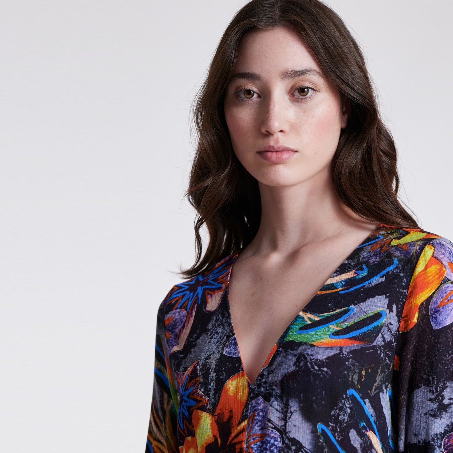 - Winter Hawaiian Dress - Multi