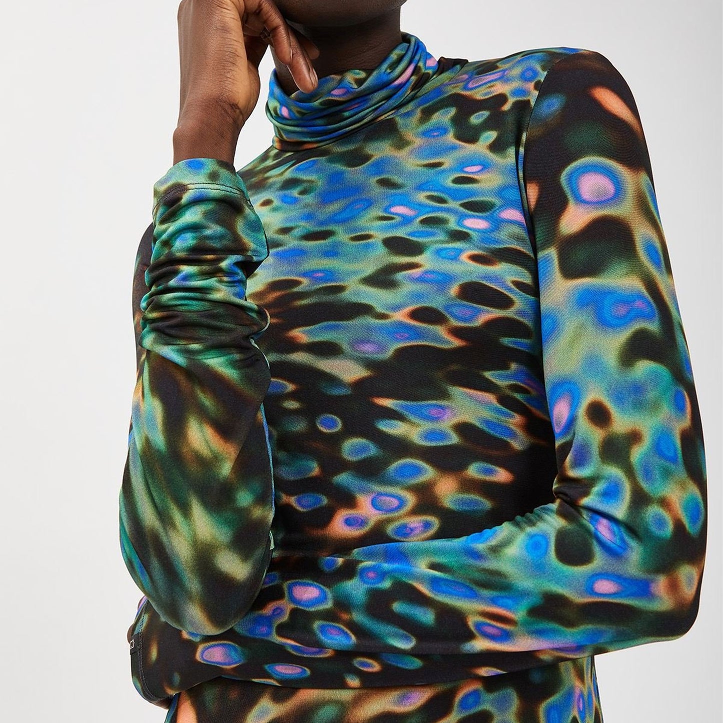 - Patterned Dress - Multi