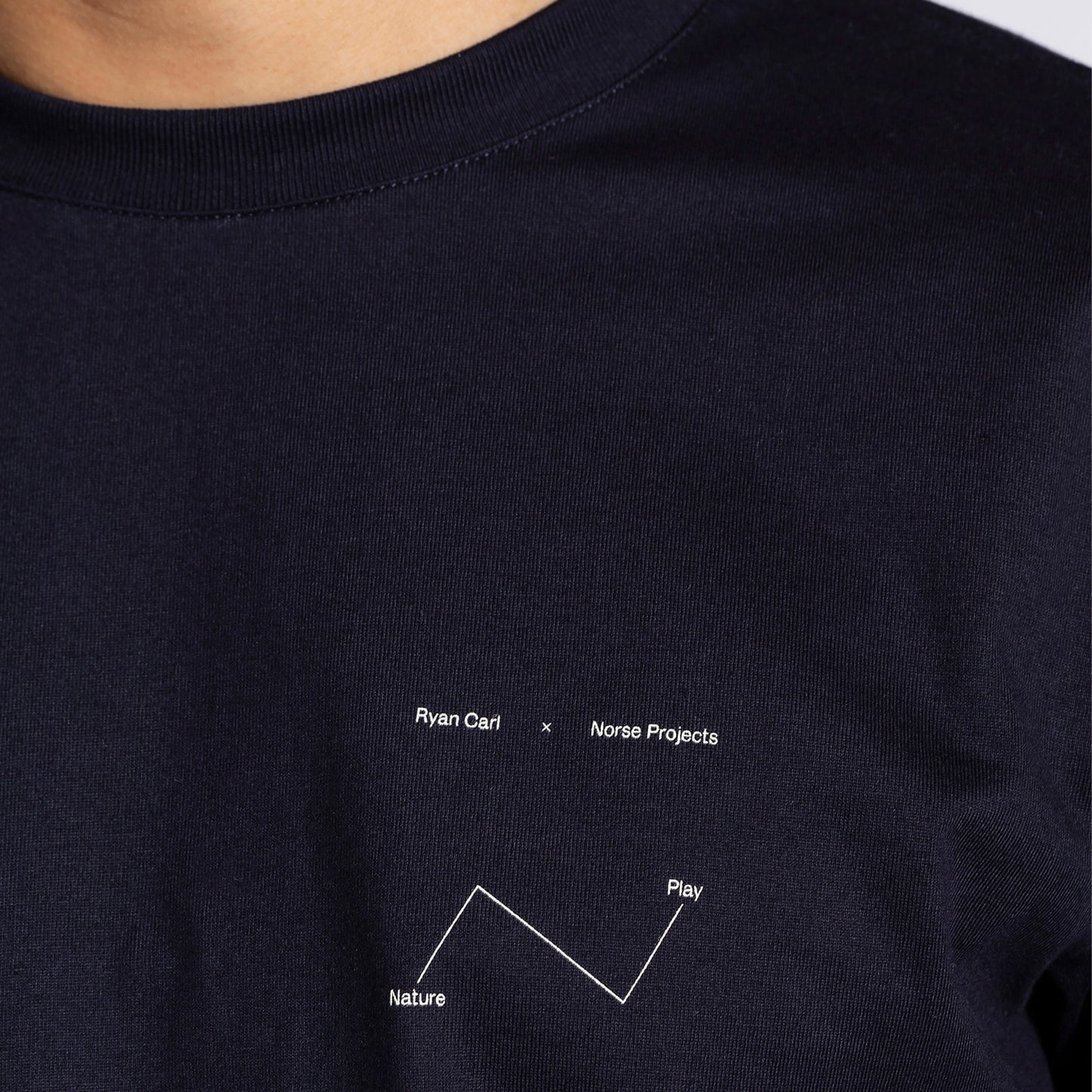 Johannes - Norse X Ryan Carl T-Shirt - Dark Navy