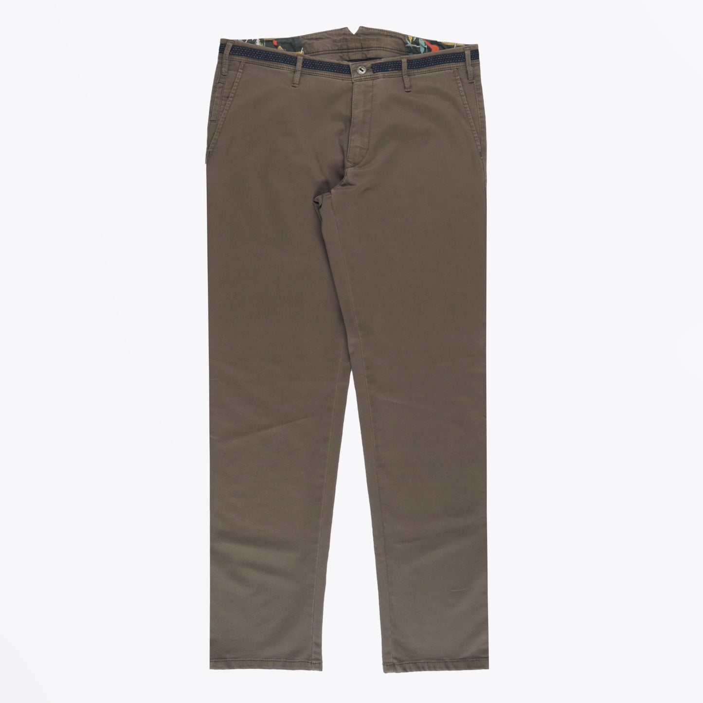 - Apus - Slim Stretch Chinos - Brown