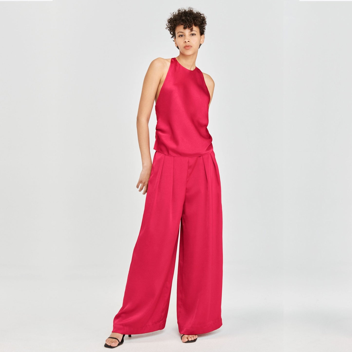 - Marion Sleeveless Top - Persian Red