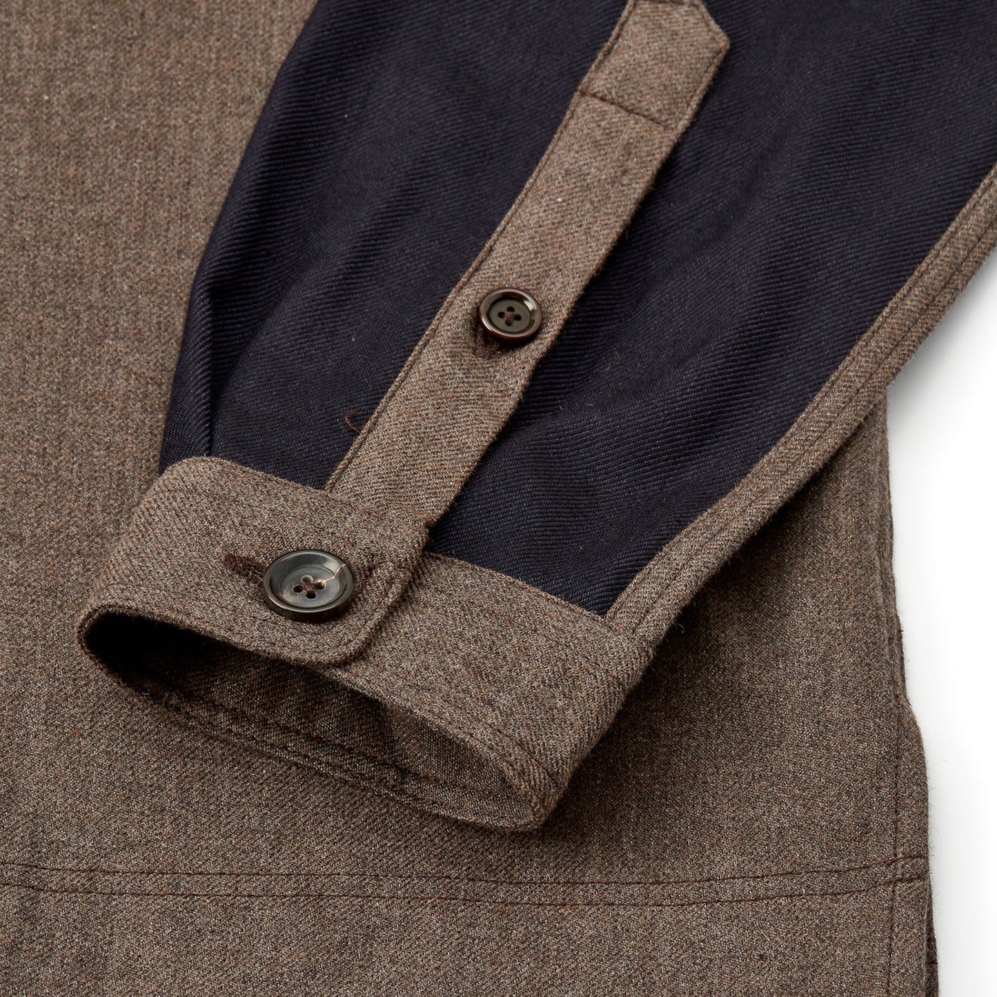 - Elvin Avery Overshirt - Chestnut Brown