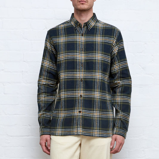 - Devon Brook Shirt - Navy/Green