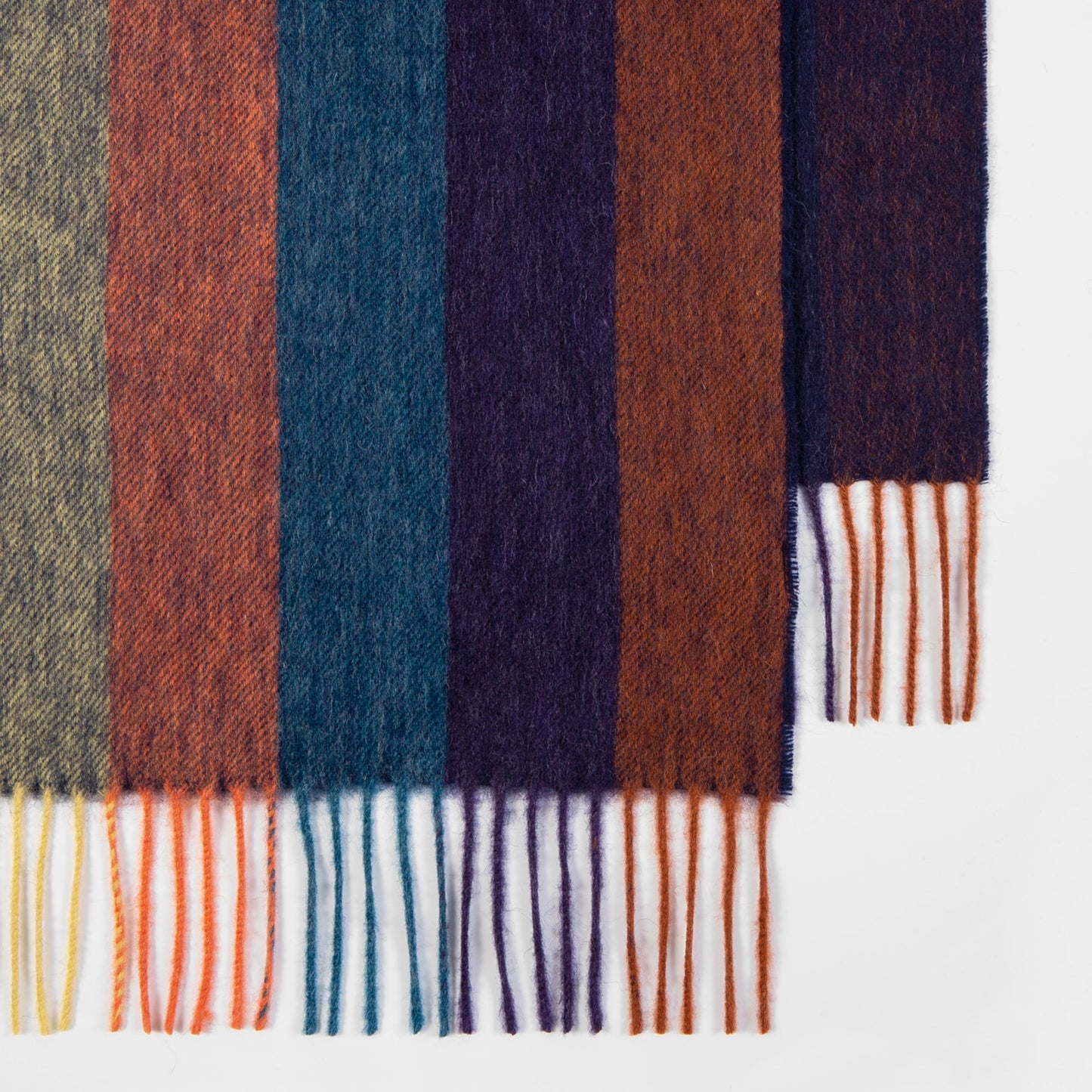 - 'Artist Stripe' Muted Scarf - Multi