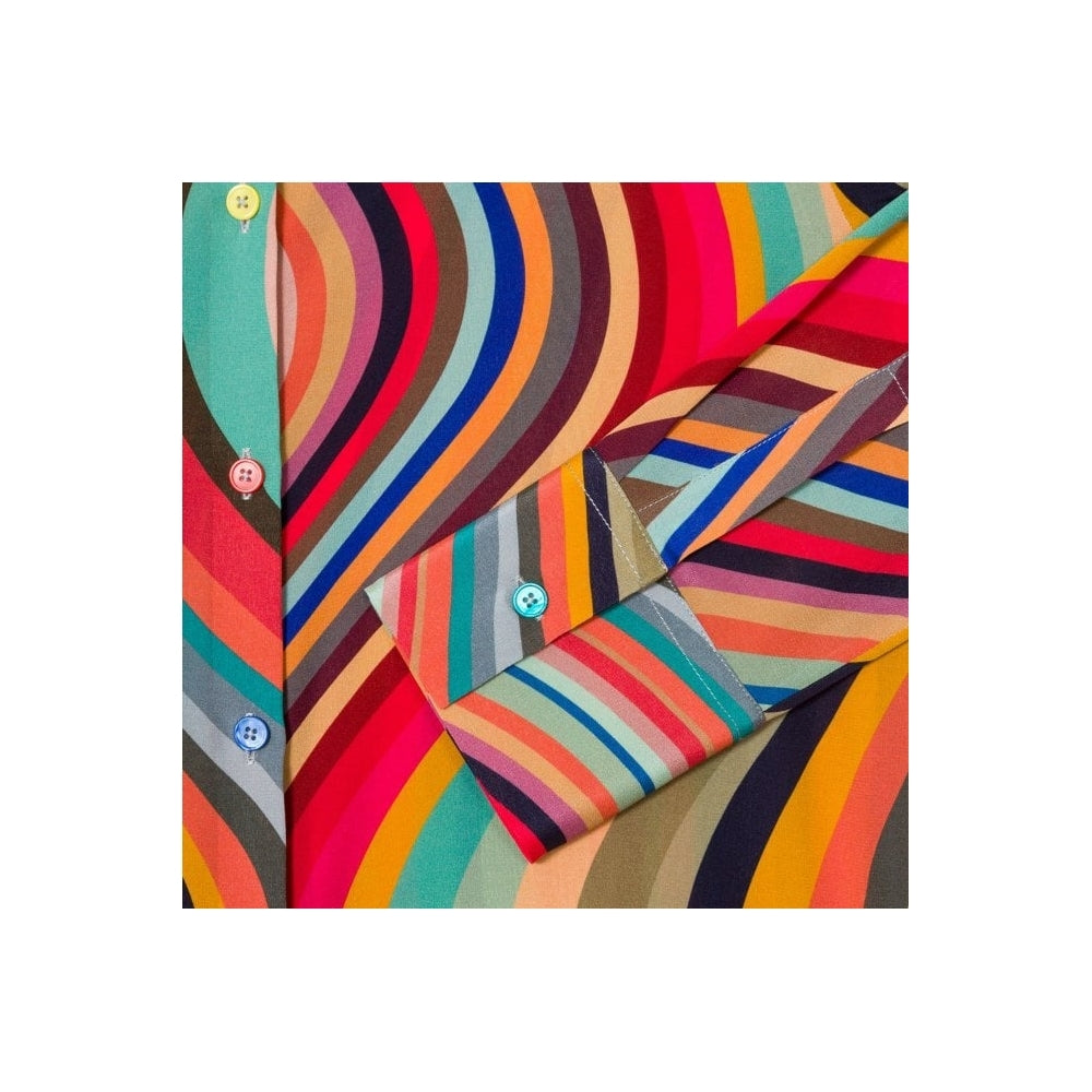 - 'Swirl' Silk Shirt - Multi