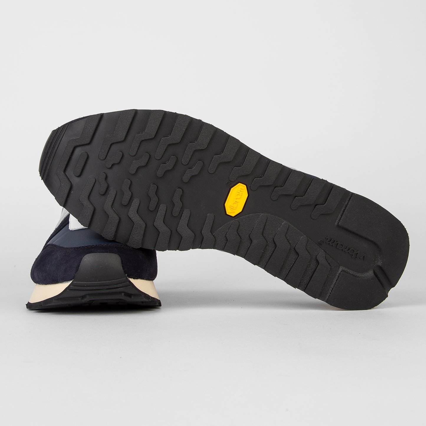 - Eighties Suede Trainers - Navy