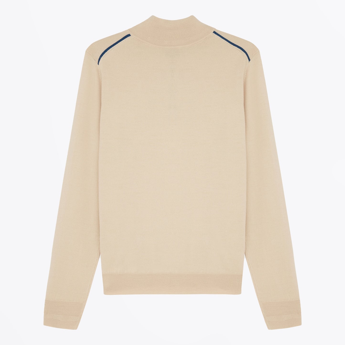 Half Zip Sweater - Beige