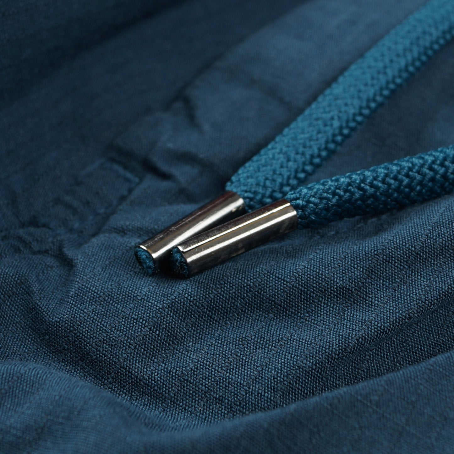 - Drawcord Trousers - Indigo