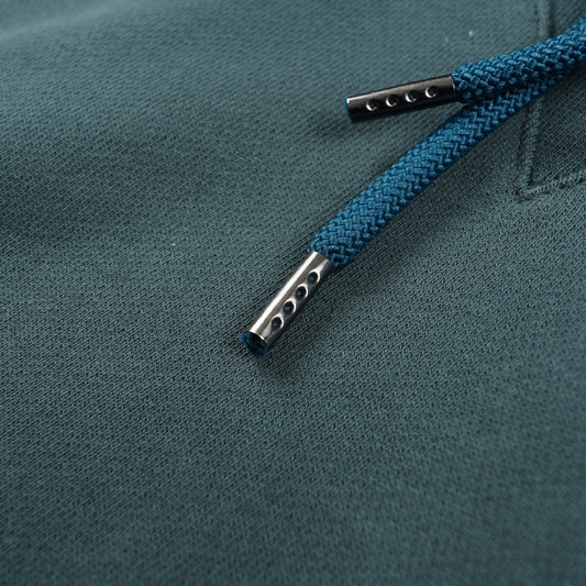 - Zebra Regular Fit Hoodie - Very Dark Green