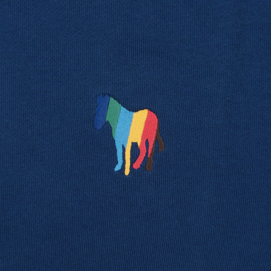 - Zebra Regular Fit Sweater - Cobalt Blue