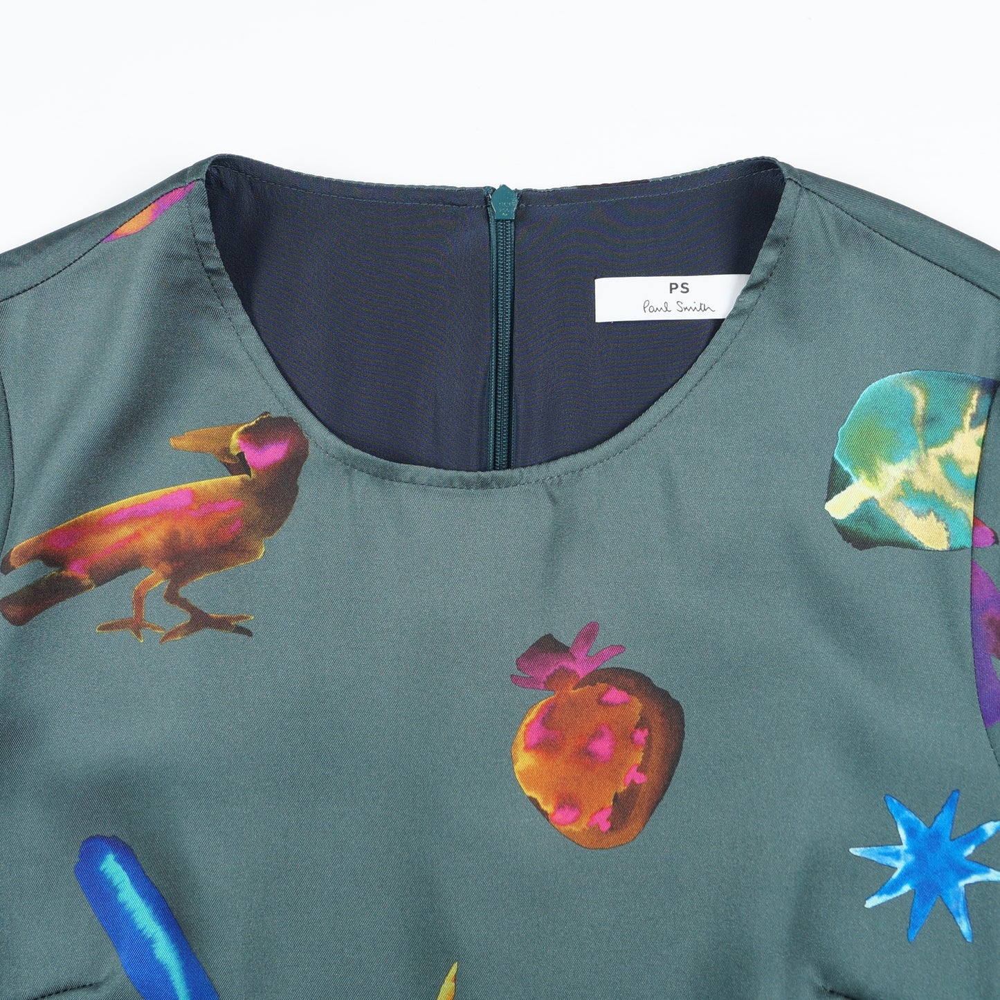 - 'Southdowns' Swing Dress - Teal