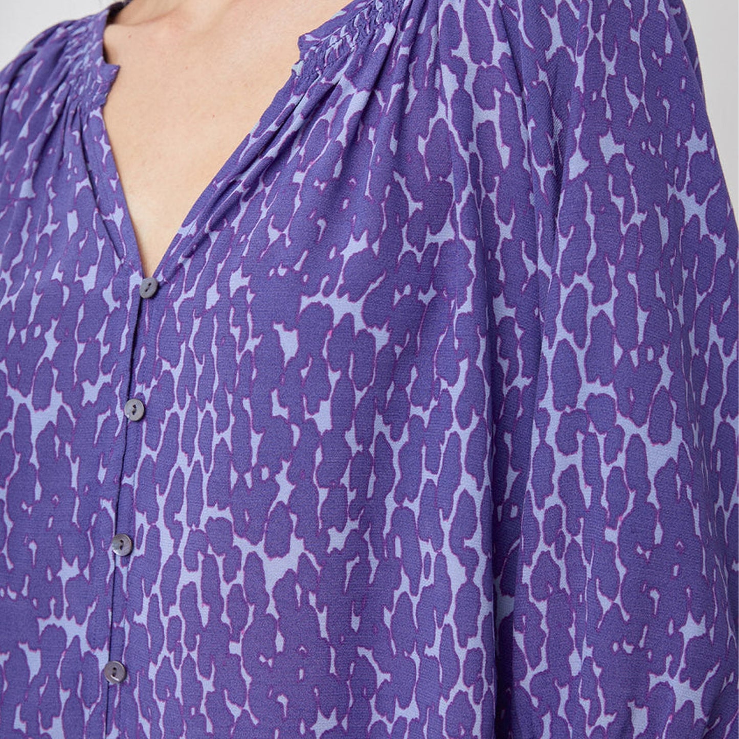 Mariah Top - Static Leopard