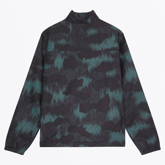 - Overhead Camo Print Jacket - Greyish Green