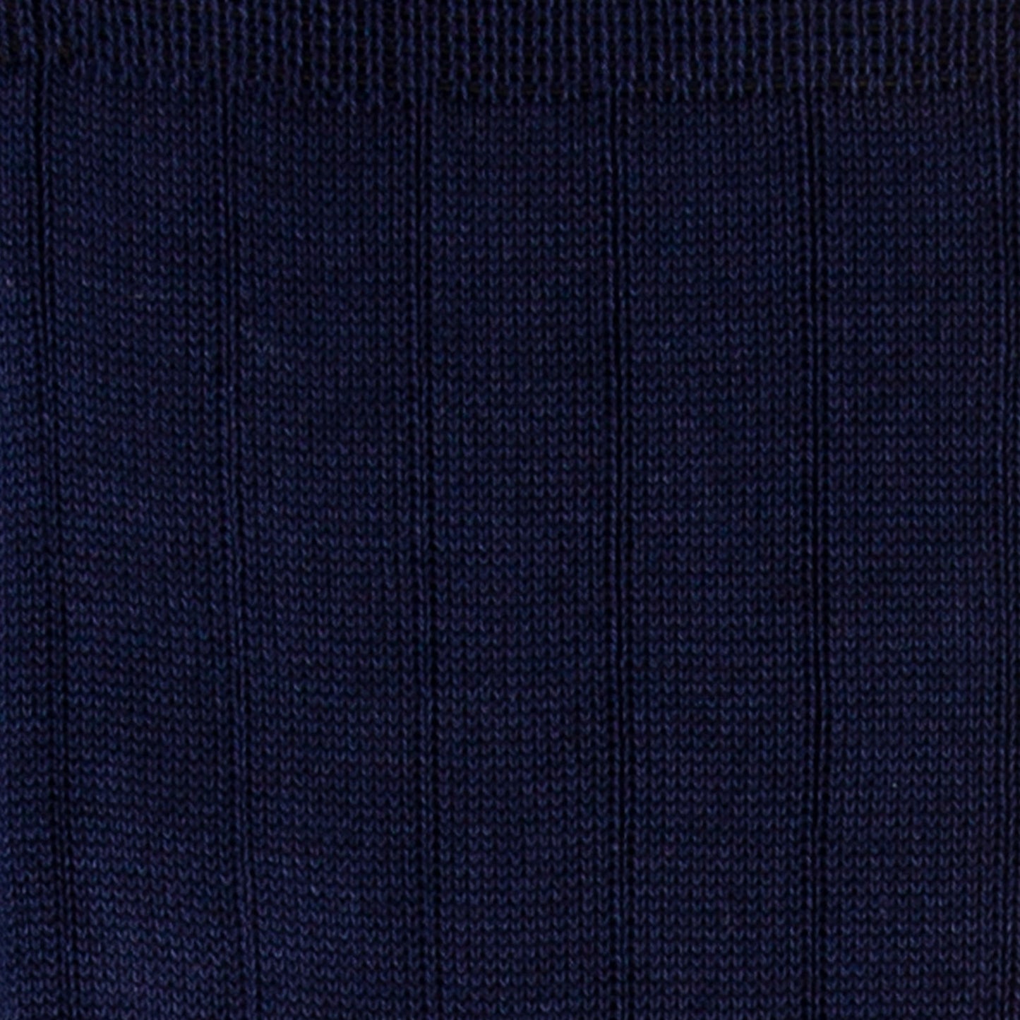 - Plain Rib Socks - Navy