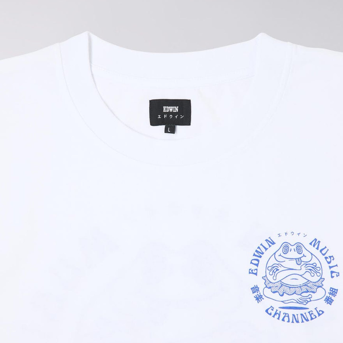 - Edwin Music Channel T-Shirt - White