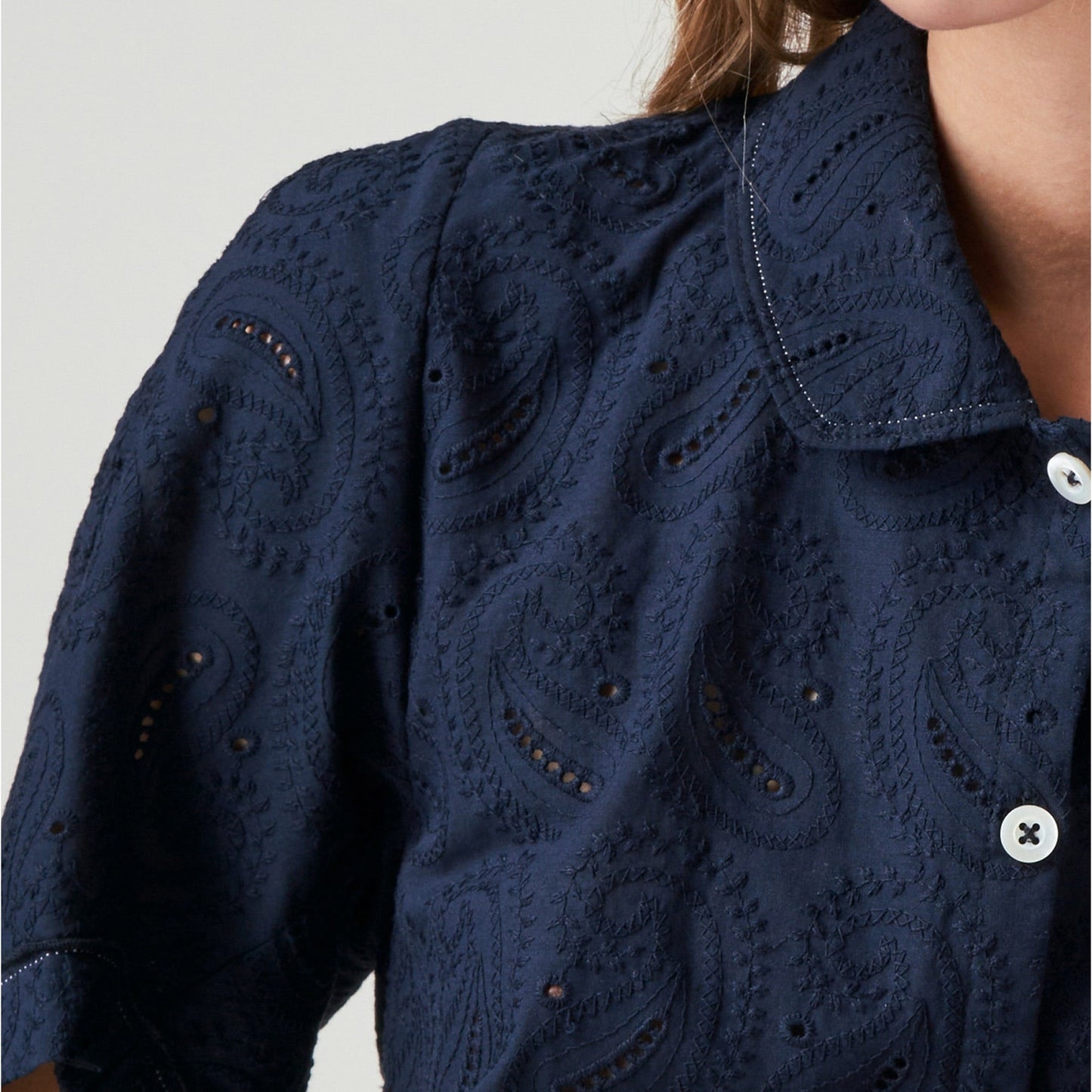 - Greet Shirt - Navy