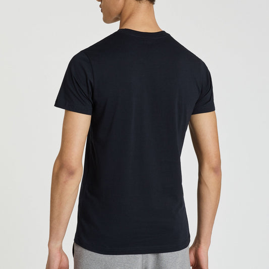 - Zebra Badge Reg Fit T-Shirt - Dark Navy