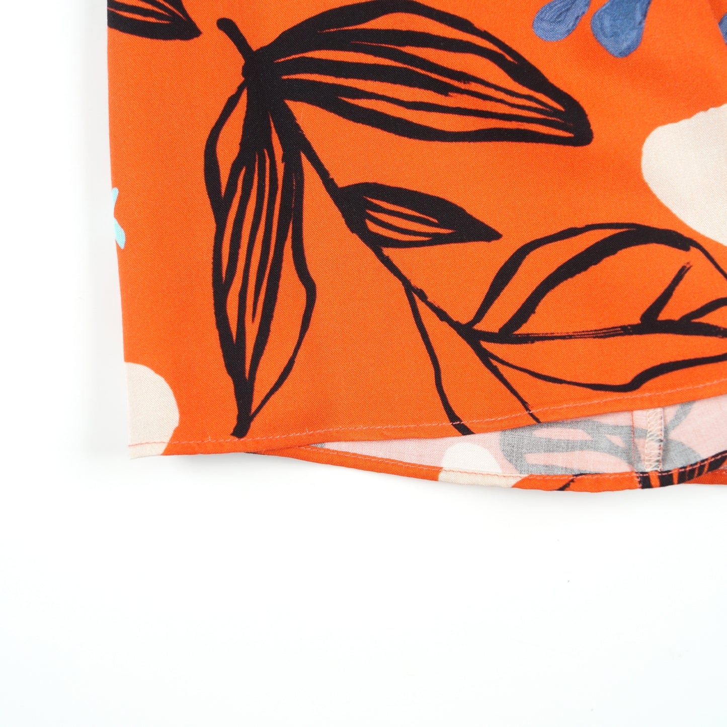 - Floral Print Dress - Red