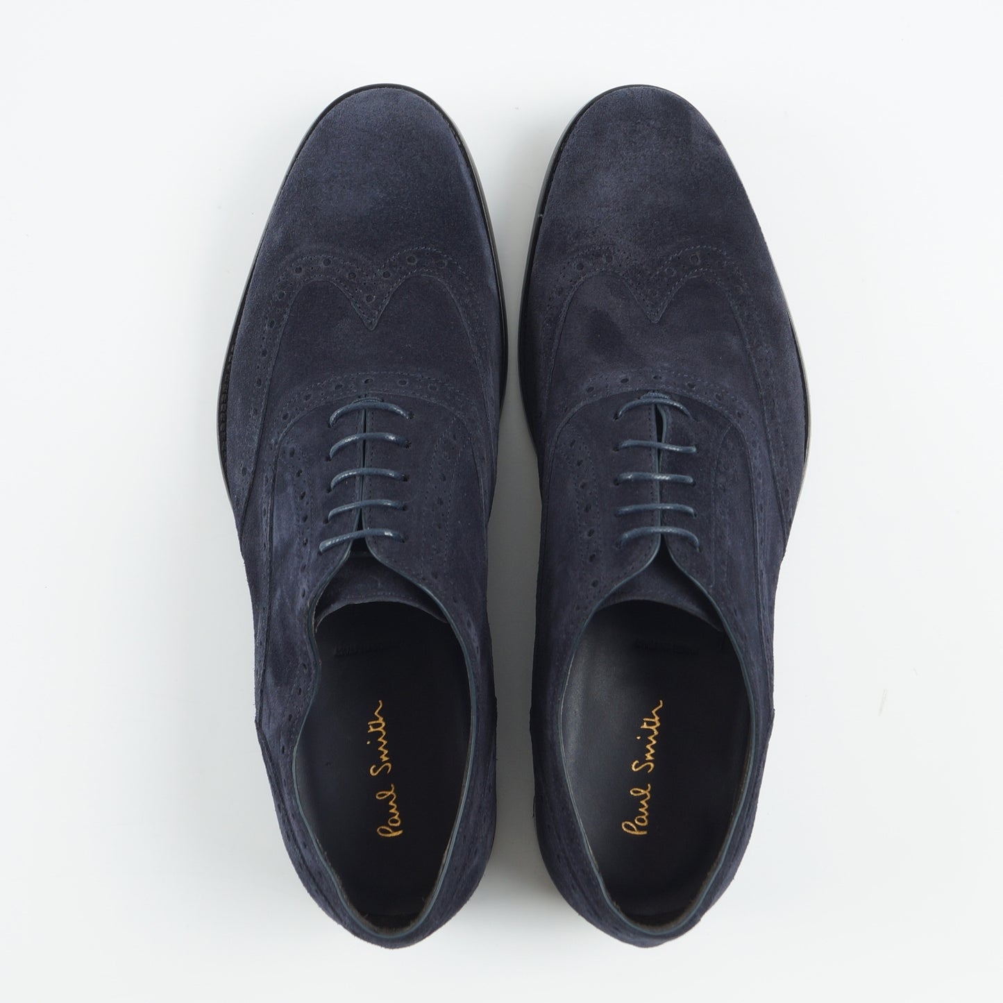 - 'Galileo' Suede Brogues - Navy