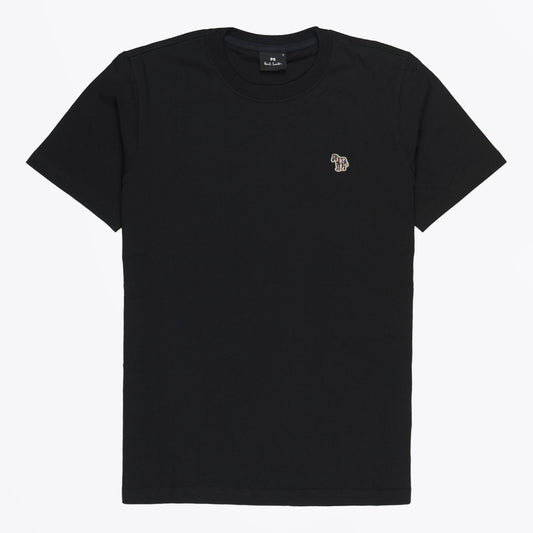- Zebra Badge Reg Fit T-Shirt - Black