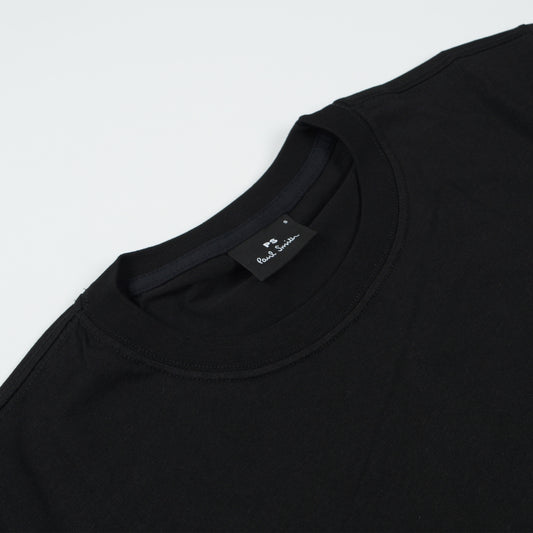 - Zebra Badge Reg Fit T-Shirt - Black