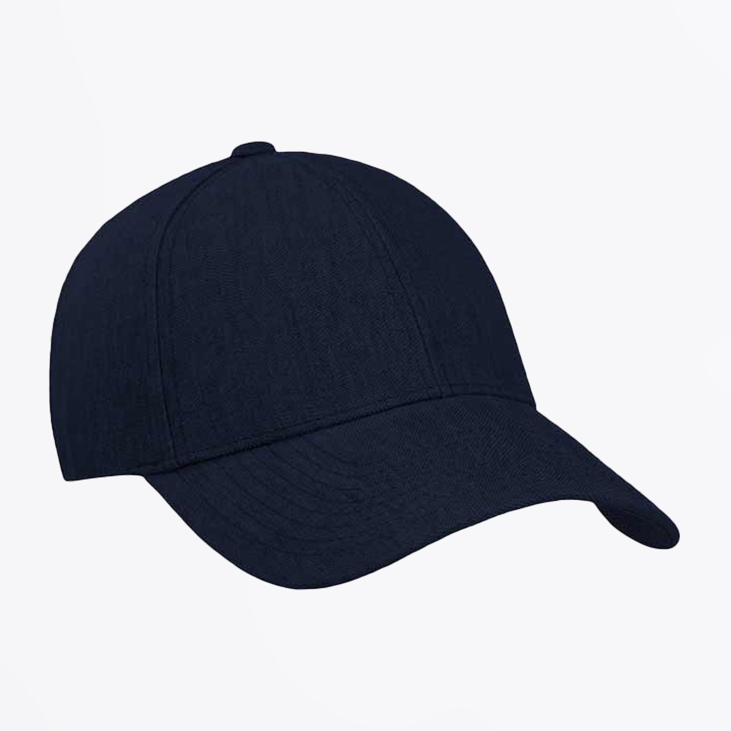 - Deep Sea Navy Linen Cap -