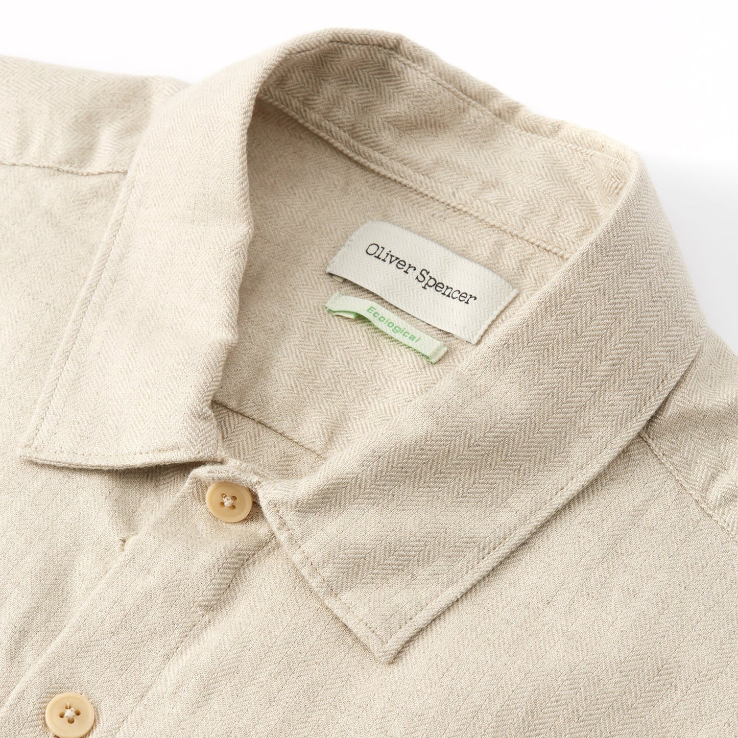 - Riviera Short Sleeve Shirt Malin - Beige