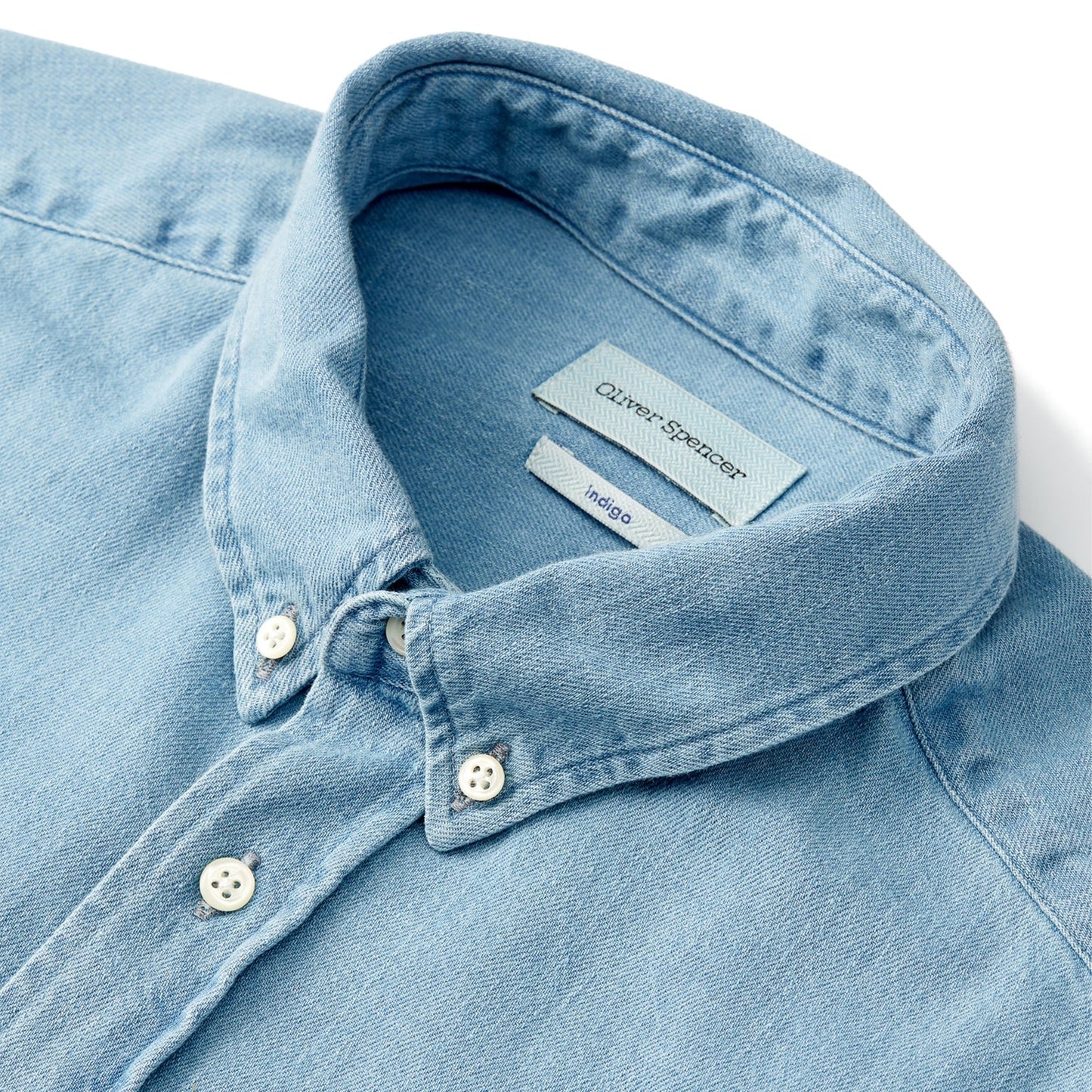 - Brook Shirt Mullins Denim - Indigo Light