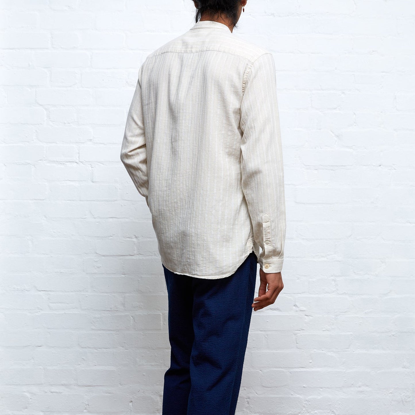 - Grandad Shirt Randal - Cream