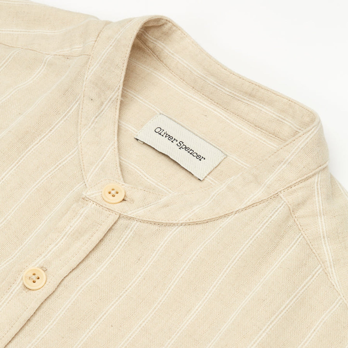 - Grandad Shirt Randal - Cream
