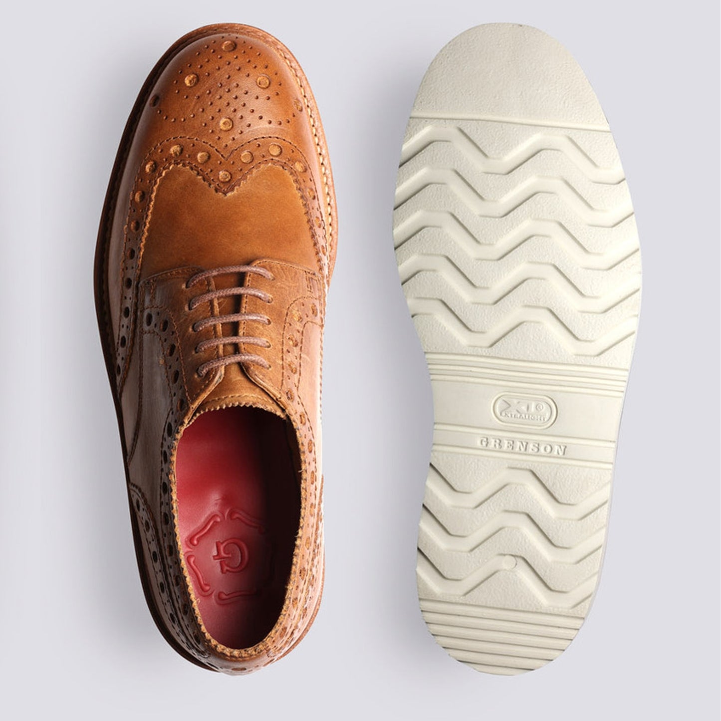 - Archie Wingcap Brogue - Natural